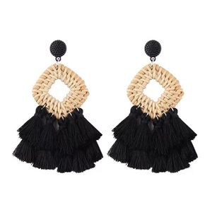 Bamboo wooden earrings NEW